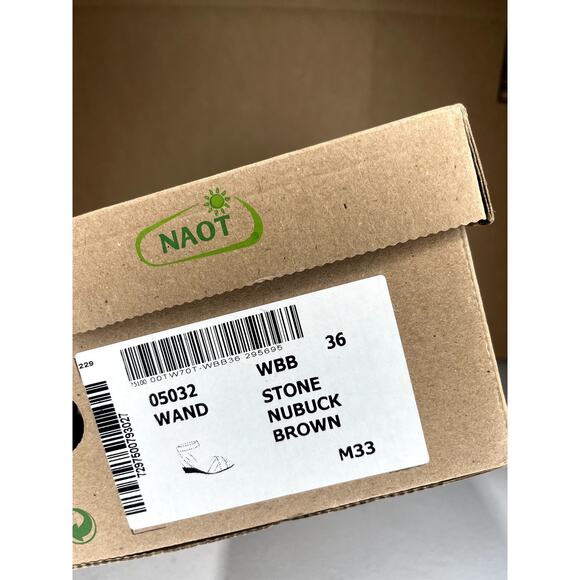 Naot 05032 wand Women's Eu 36	Stone unbuckle brown - Picture 6 of 6